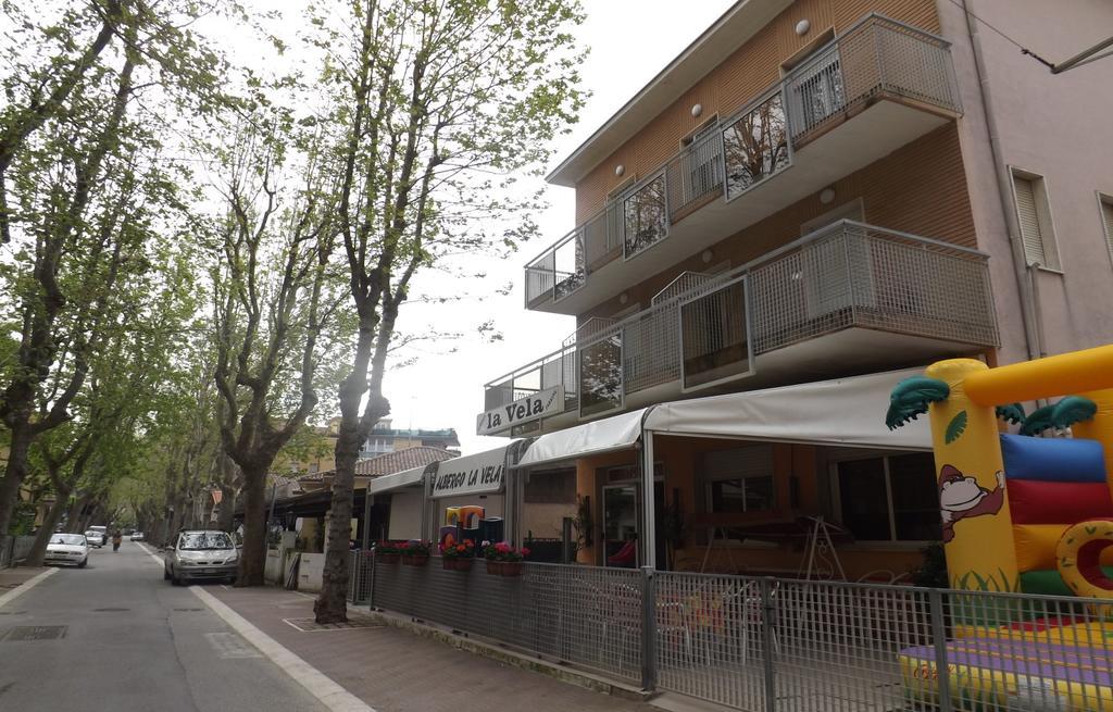 Hotel La Vela Bellaria-Igea Marina Exteriör bild